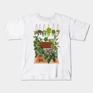 House plants collection 30.6 Kids T-Shirt